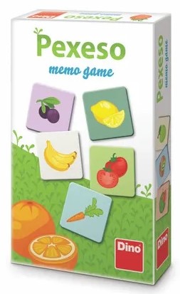 Dino Board Game Memo Fruits and vegetables 62243D