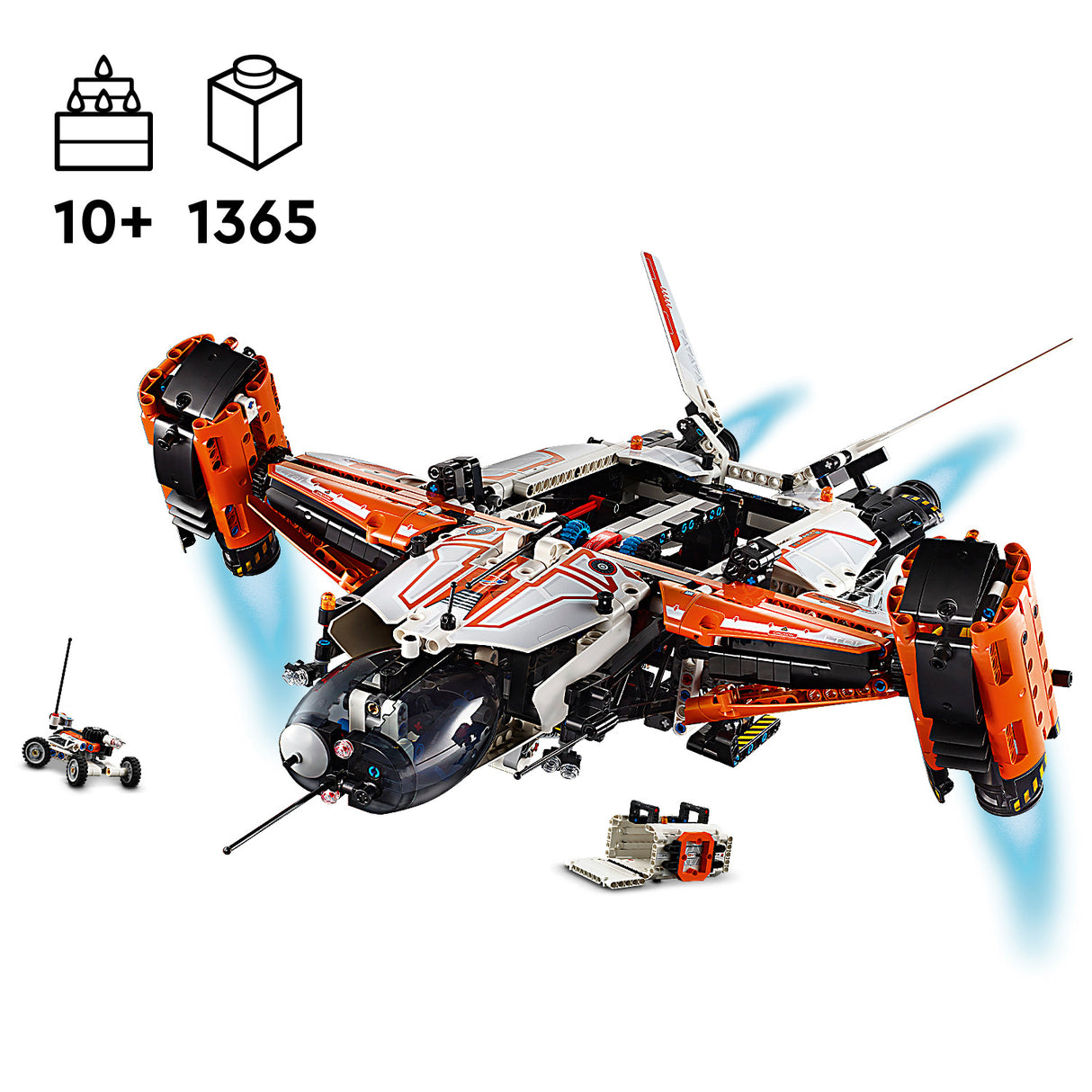 LEGO Technic VTOL Heavy Cargo Spaceship LT81 42181L