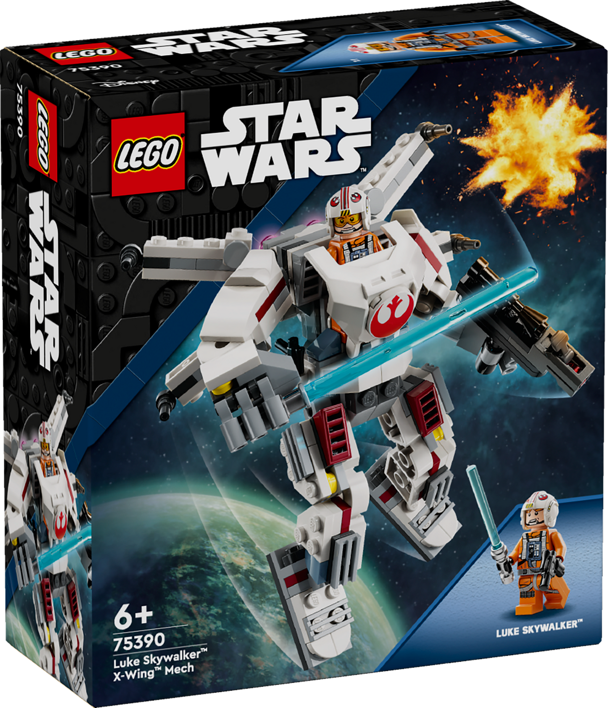 LEGO Star Wars Luke Skywalker X-Wing Mech 75390L