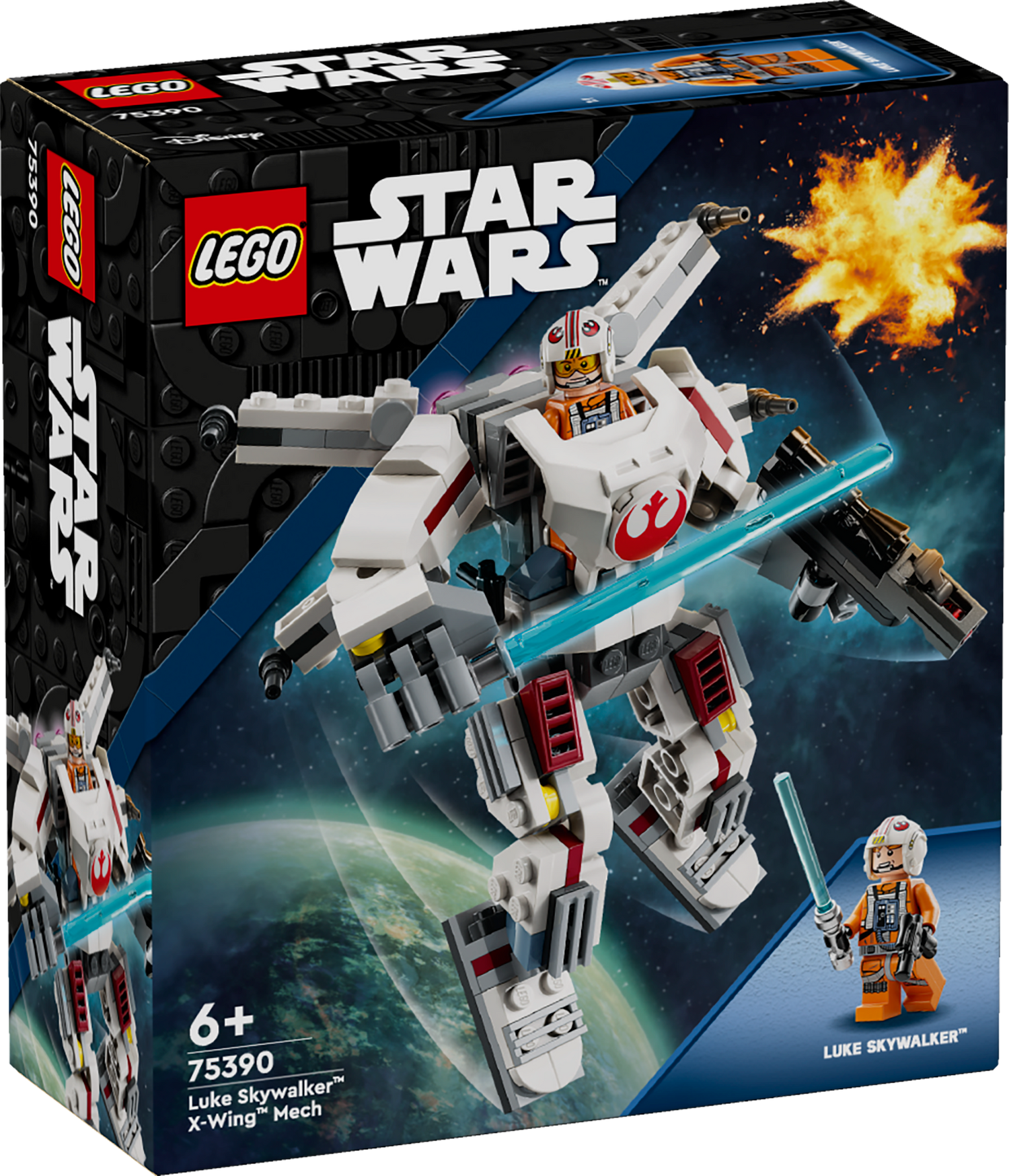 LEGO Star Wars Luke Skywalker X-Wing Mech 75390L