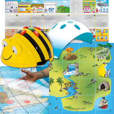 TTS Bee-Bot Floor Robot Starter Set EL00399B