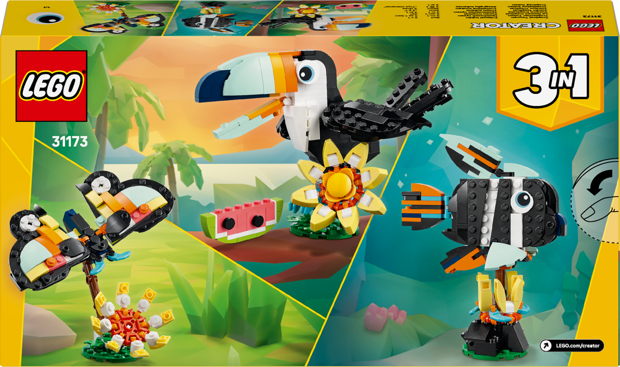 LEGO Creator Wild Animals: Tropical Toucan 31173L