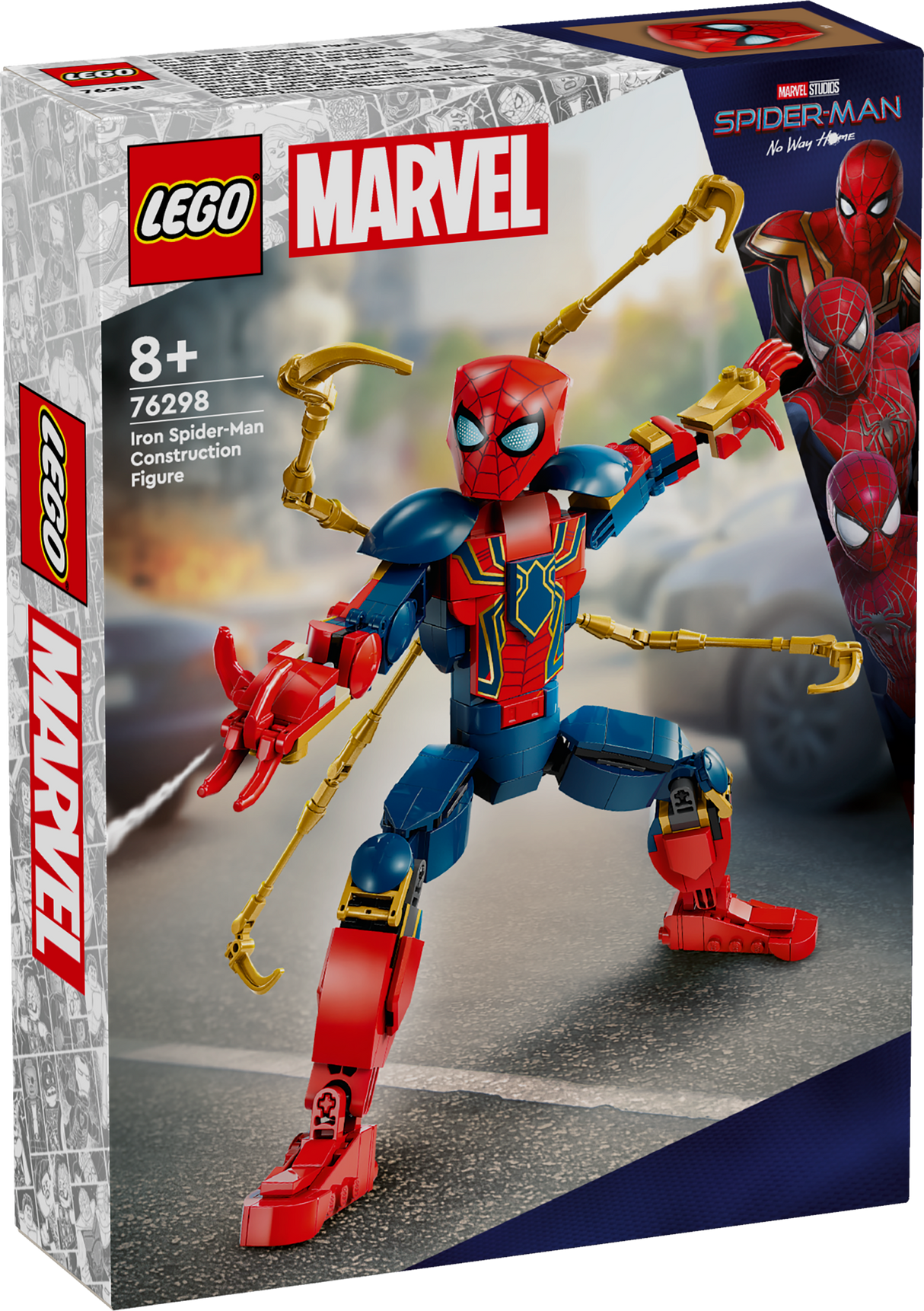 LEGO Marvel Iron Spider-Man Construction Figure 76298L