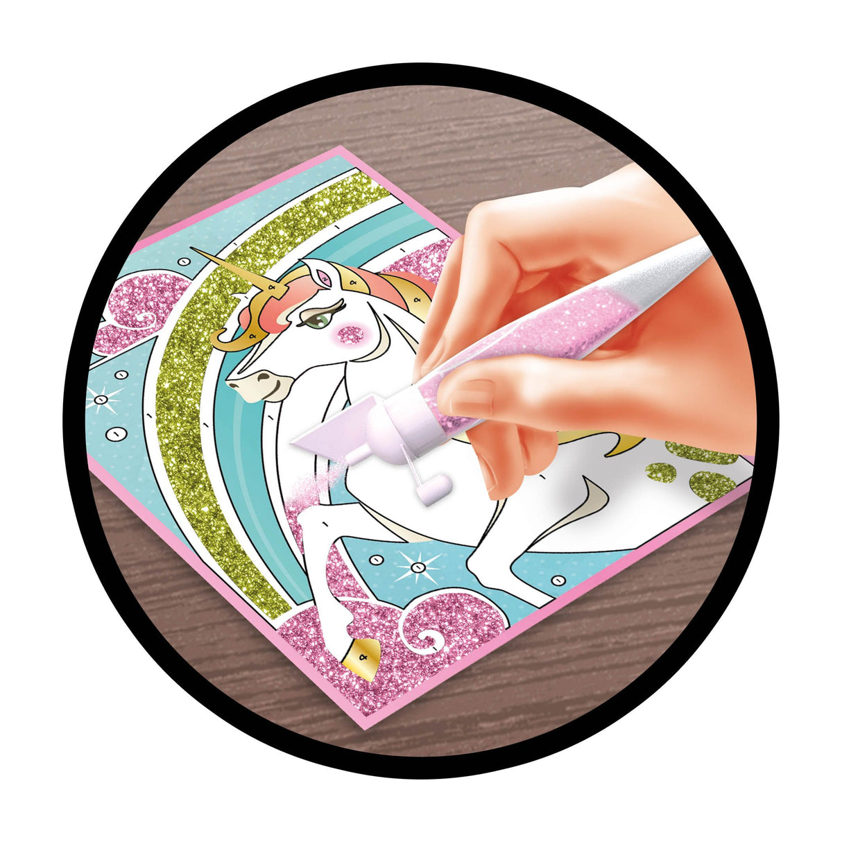 Buki Sparkling Picture of a Unicorn DP102I