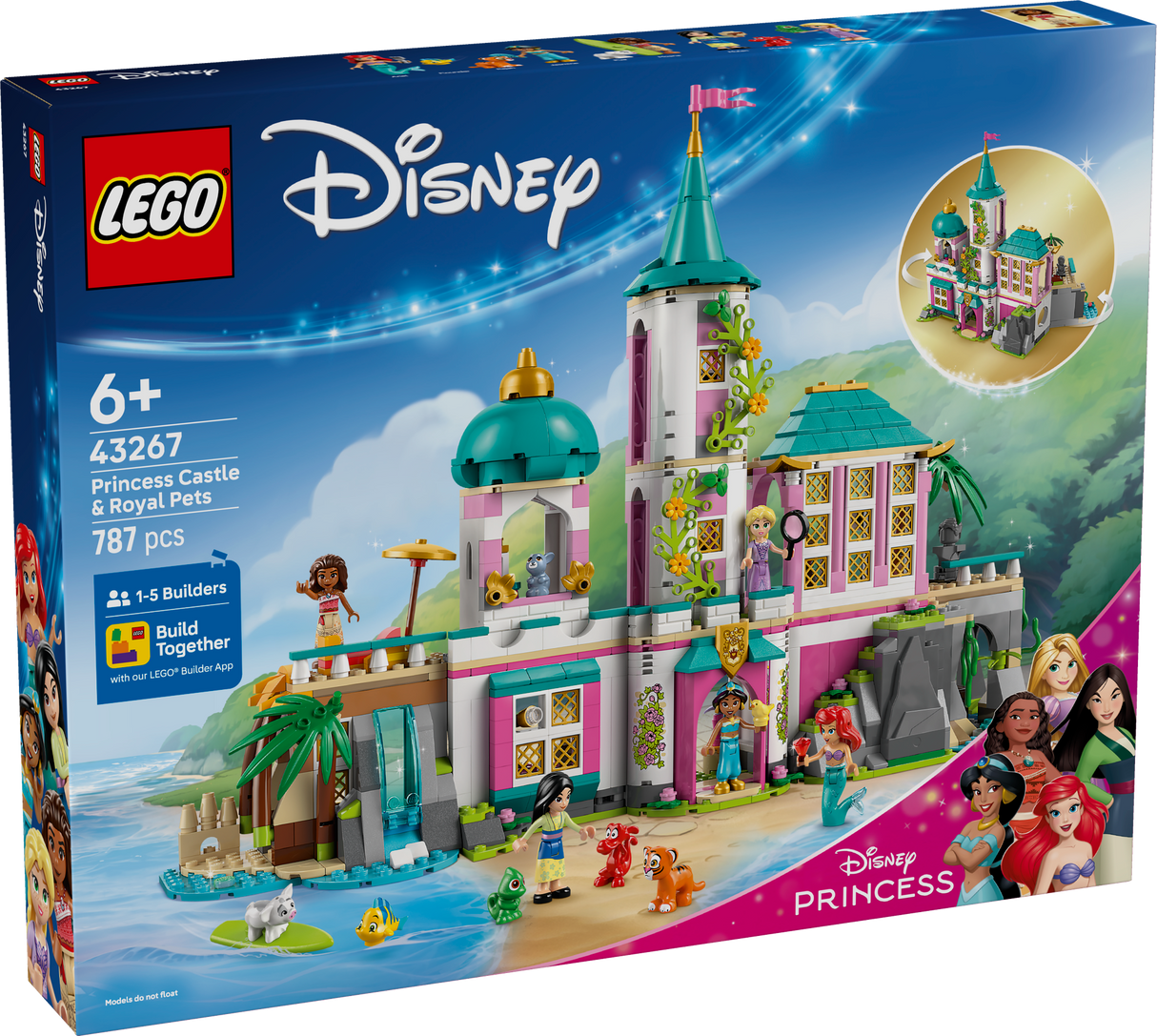 LEGO Disney Princess Castle & Royal Pets
 43267L