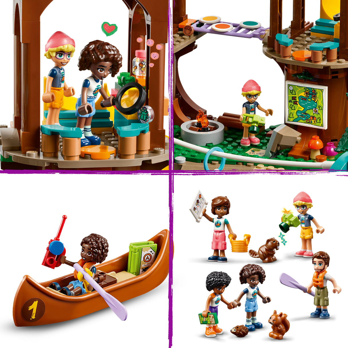 LEGO Friends Adventure Camp Tree House 42631L