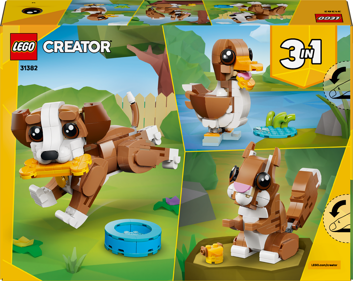 LEGO Creator Cute Animals: Playful Puppy Dog 31382L
