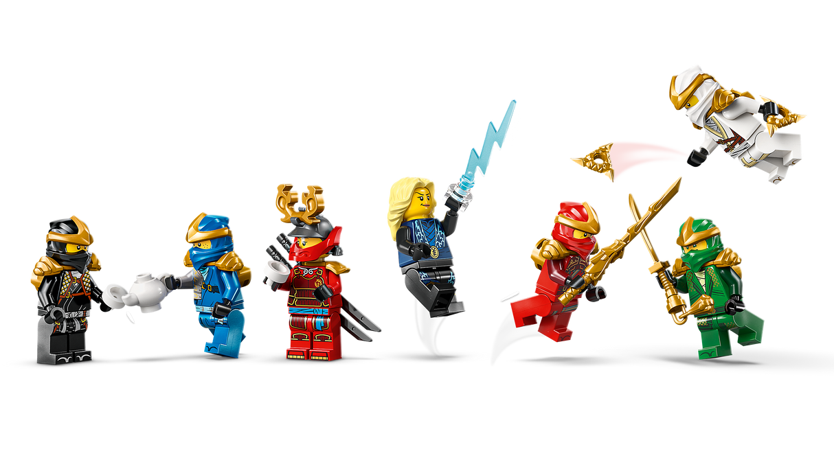 LEGO Ninjago Ninja Character Display 15th Anniversary 71866L