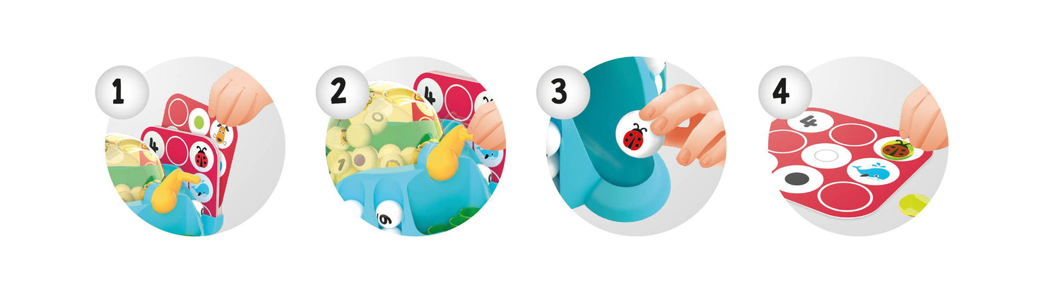 Buki Board Game Bingo Loto Junior 5602I