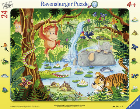 Ravensburger Frame Puzzle 24 pc In the Jungle 061716V