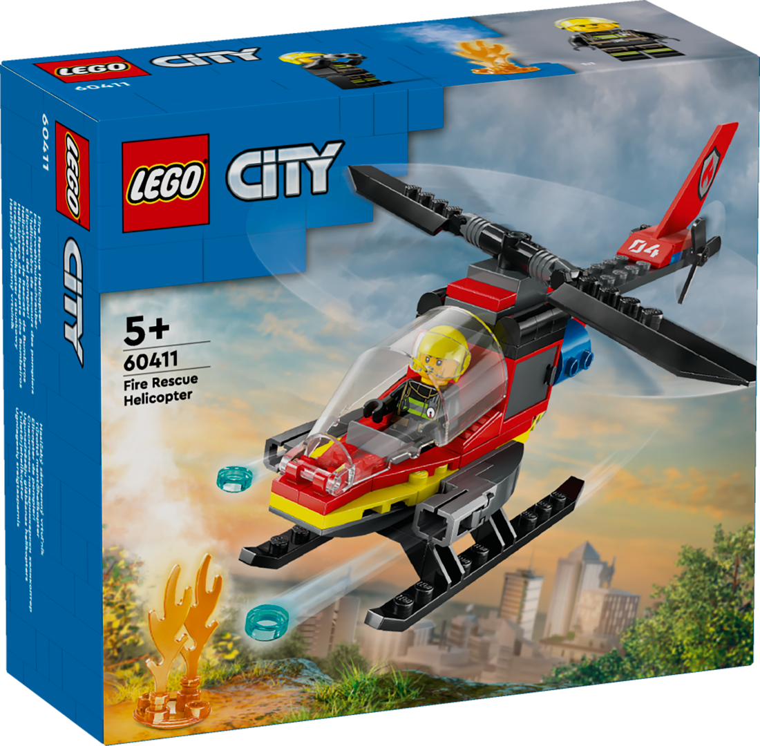 LEGO City Fire Rescue Helicopter 60411L