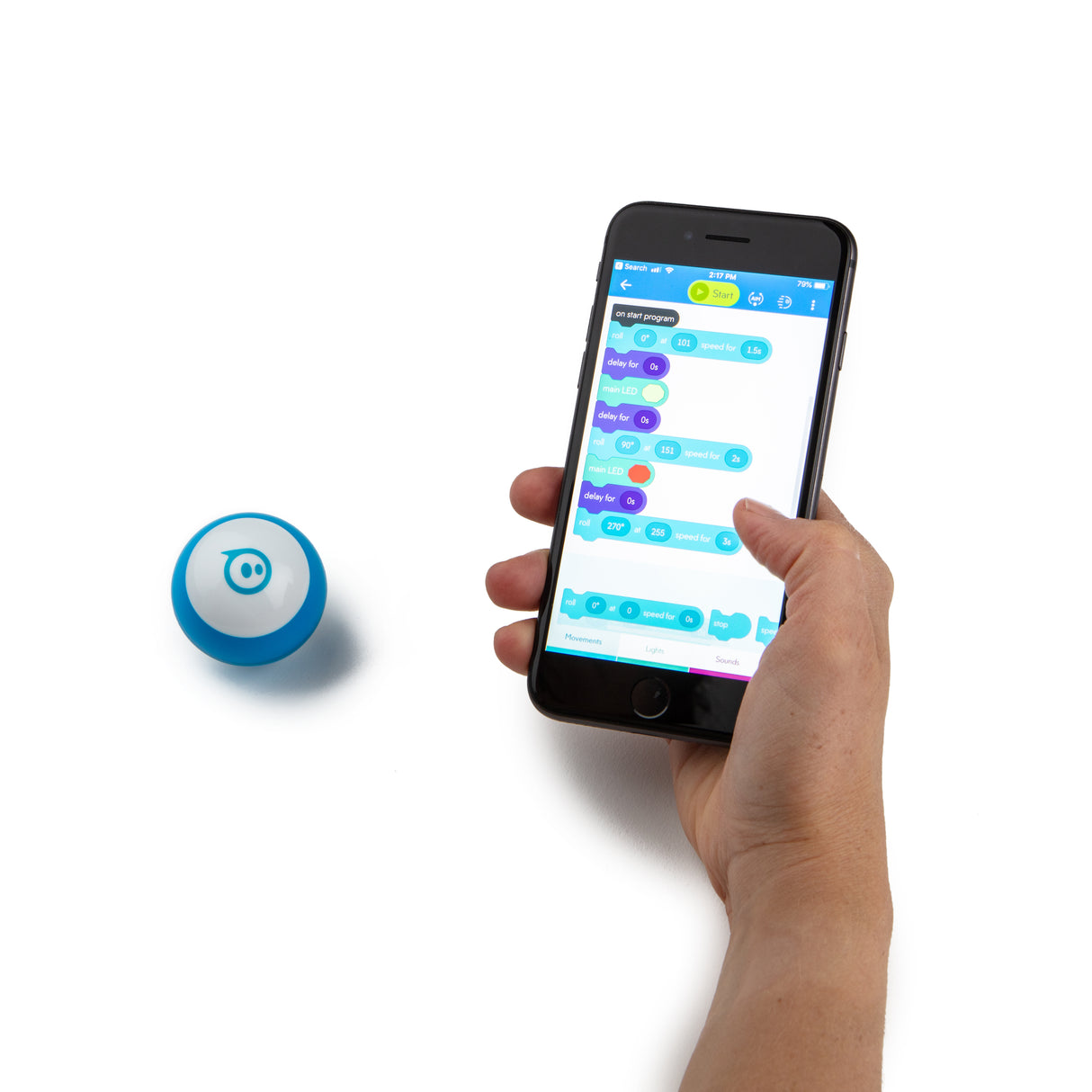 Sphero Mini Robot Blue M001BRW