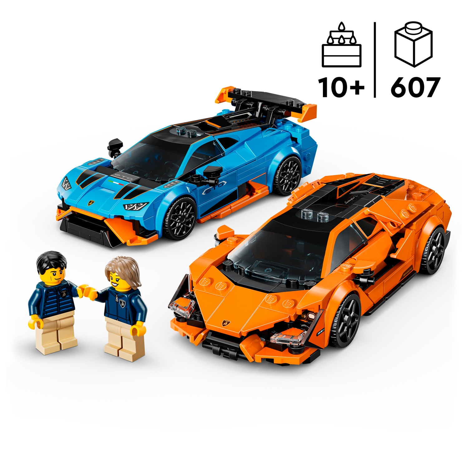 LEGO Speed Champions Lamborghini Revuelto & Huracán STO 77238L