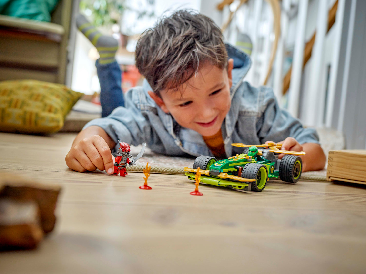 LEGO Ninjago Lloyd's Pull-Back Race Car 71828L