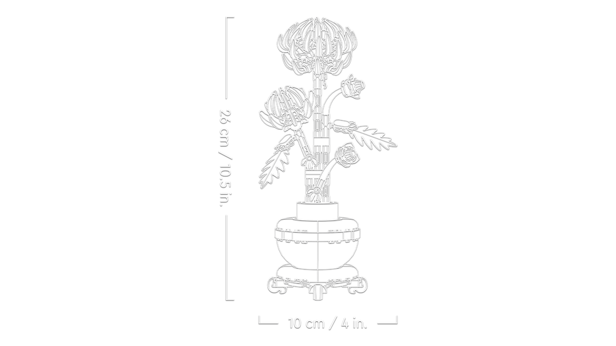 LEGO Botanical Collection Chrysanthemum 10368L