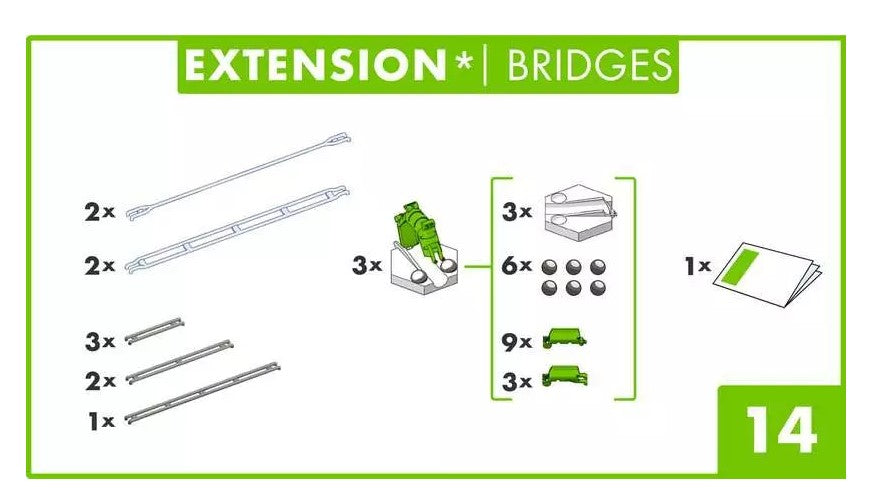 Ravensburger GraviTrax Extension Bridges 22423UU