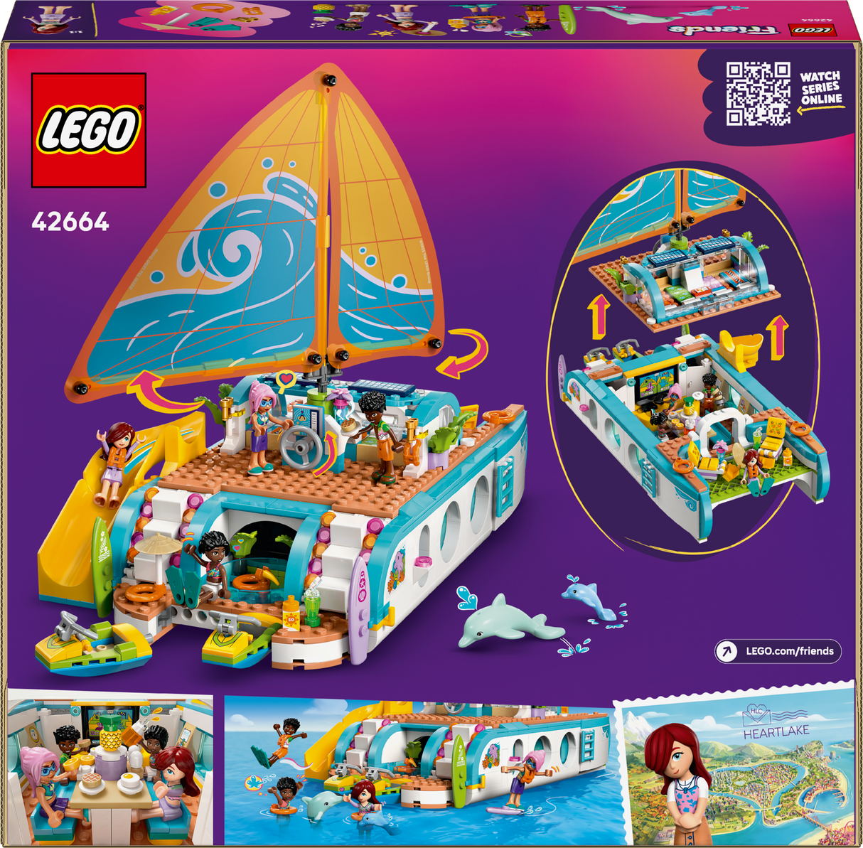 LEGO Friends Travel Boat Adventure
 42664L