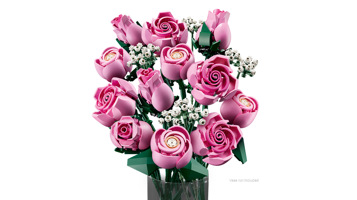 LEGO Botanical Bouquet of Pink Roses 10374L