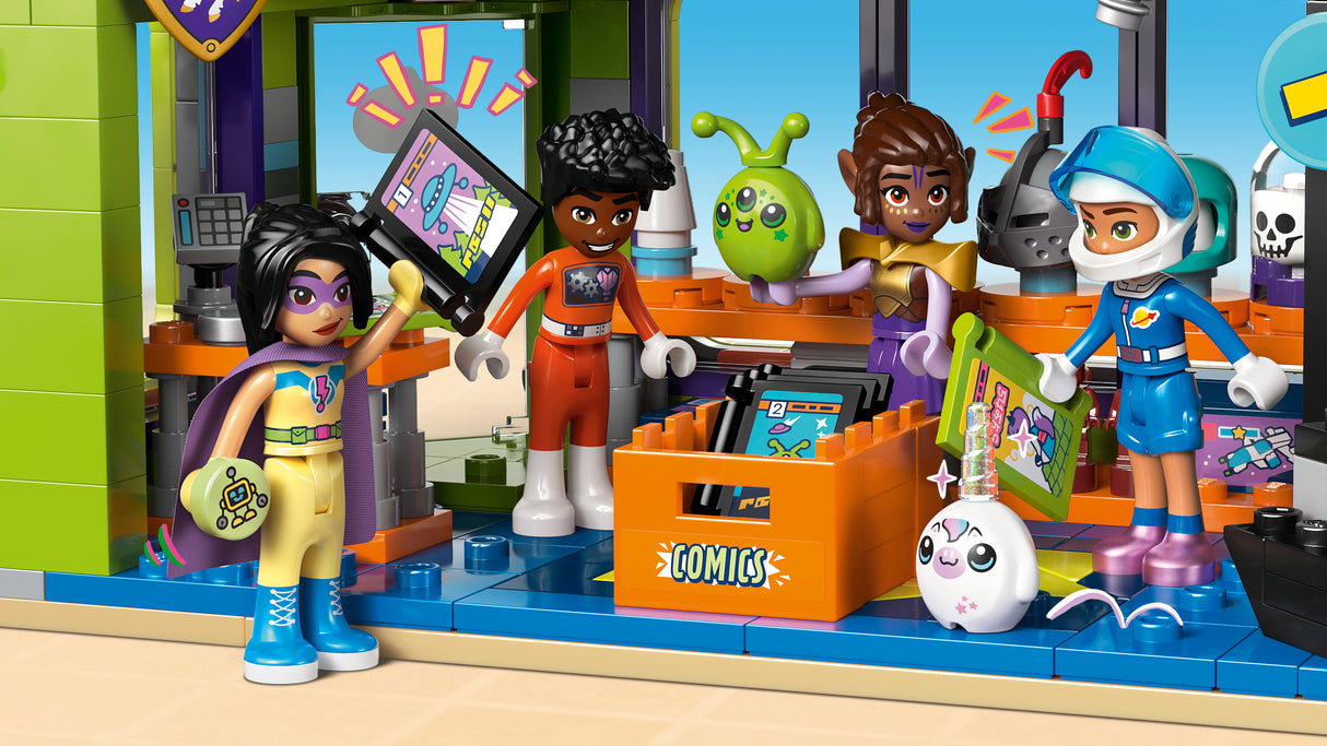 LEGO Friends Comic Book and Game Store 42674L