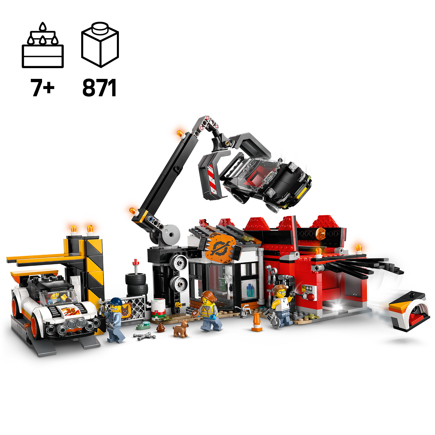 LEGO City Scrapyard with Cars 60472L