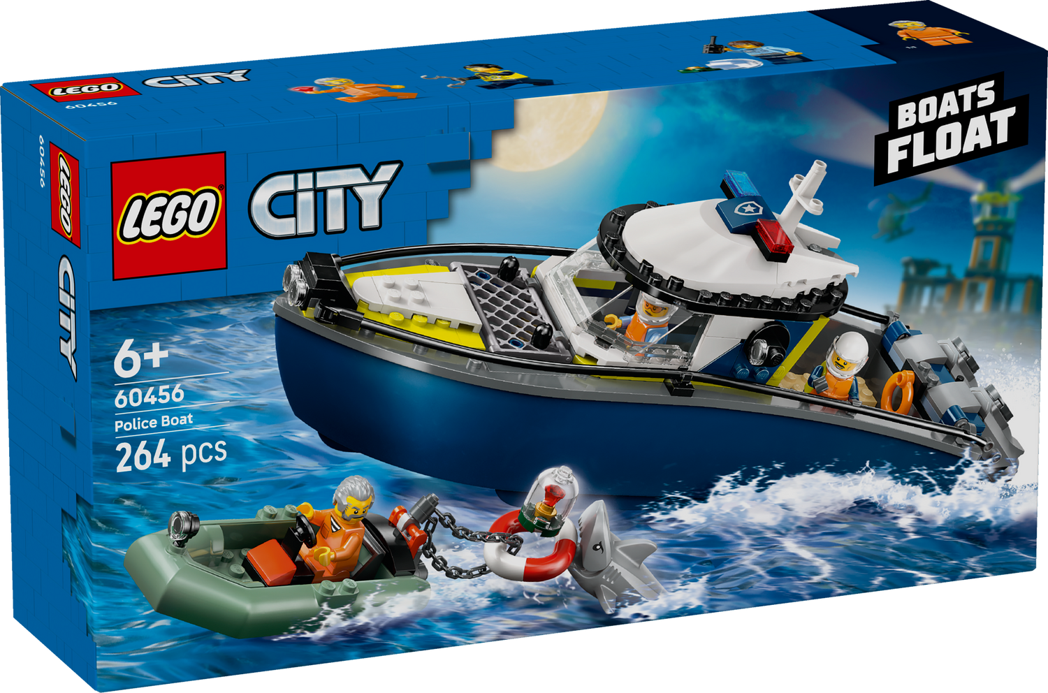LEGO City Police Boat Chase 60456L