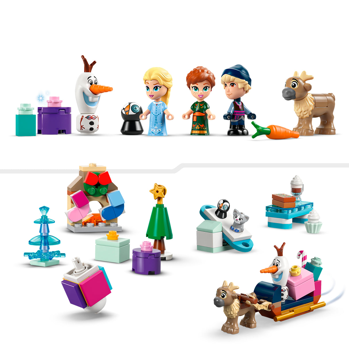 LEGO Disney Frozen Advent Calendar 2025 43273L