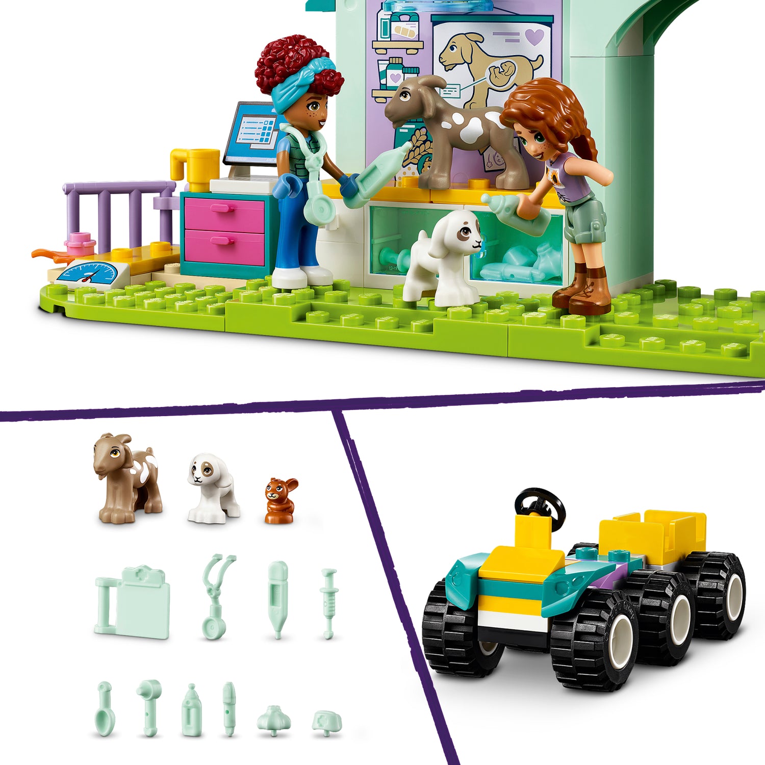 LEGO Friends Farm Animal Vet Clinic 42632L