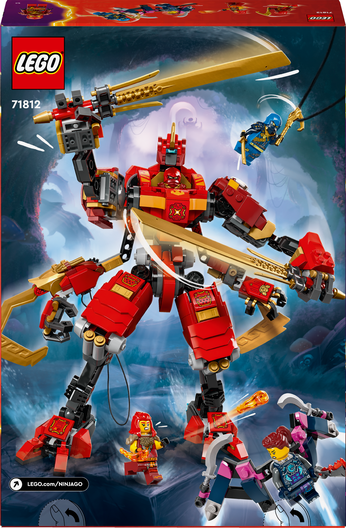 LEGO Ninjago Kai's Ninja Climber Mech 71812L