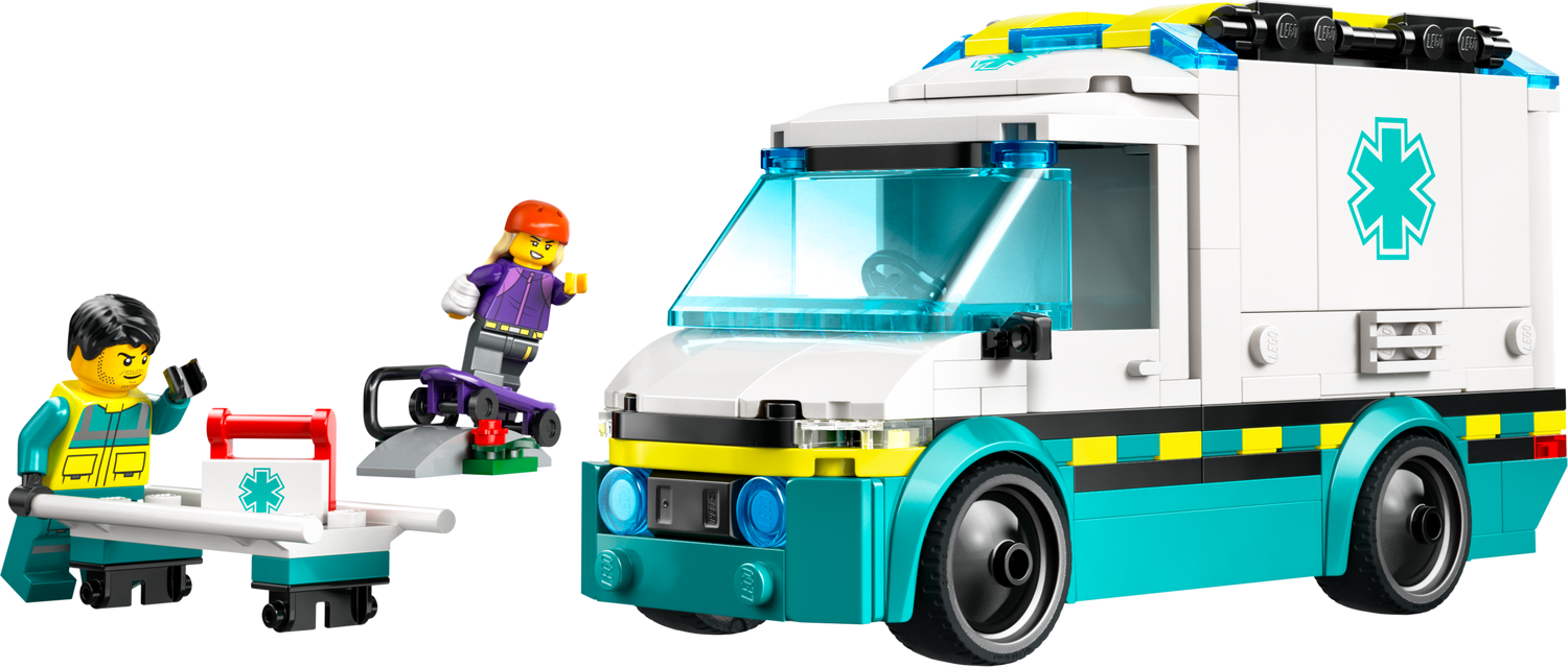 LEGO City Emergency Ambulance 60451L