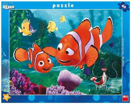 Dino Frame Puzzle 40 pc, Disney Finding Nemo 32211D
