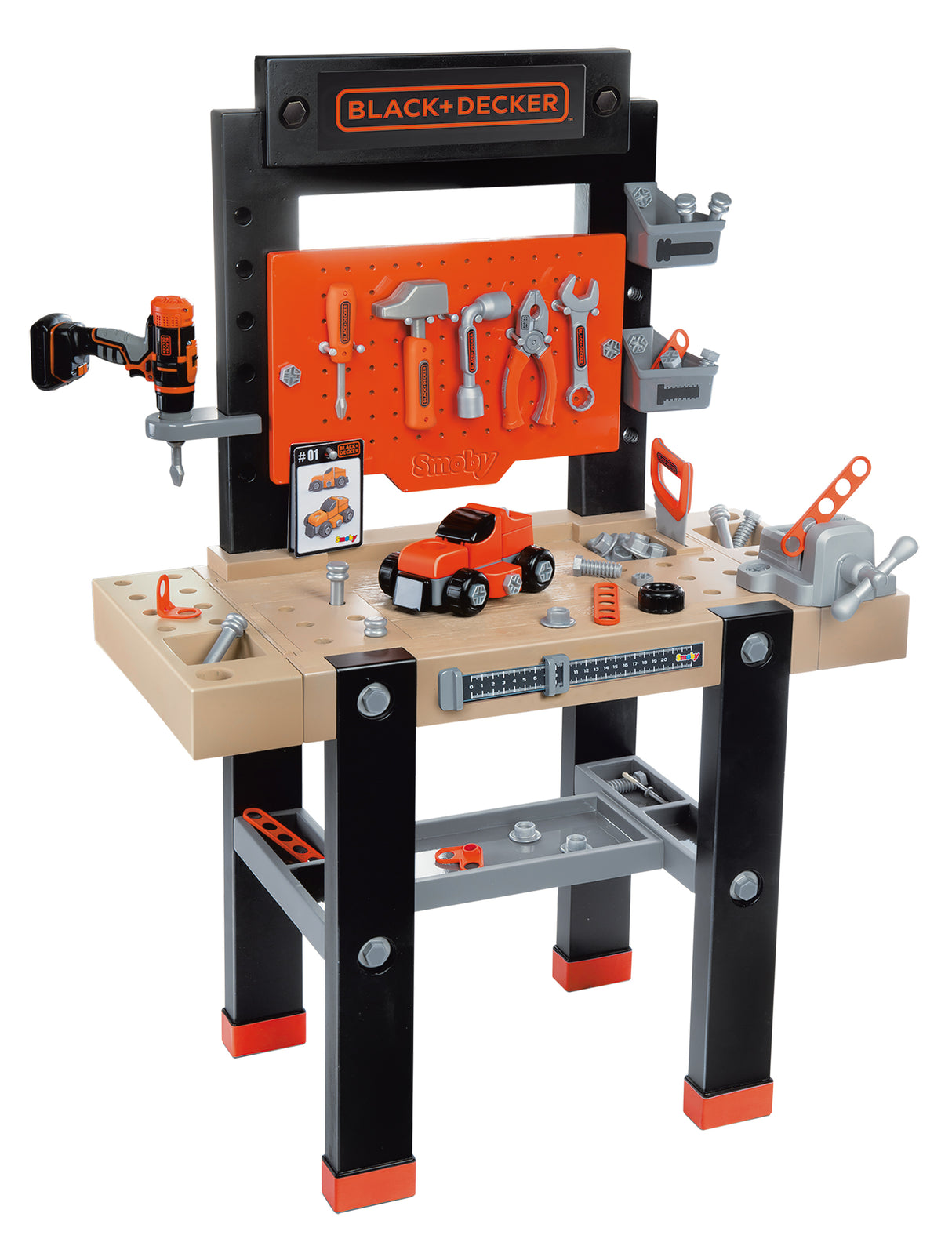 Smoby B&D Bricolo Center Workbench 92 Pc 360727S