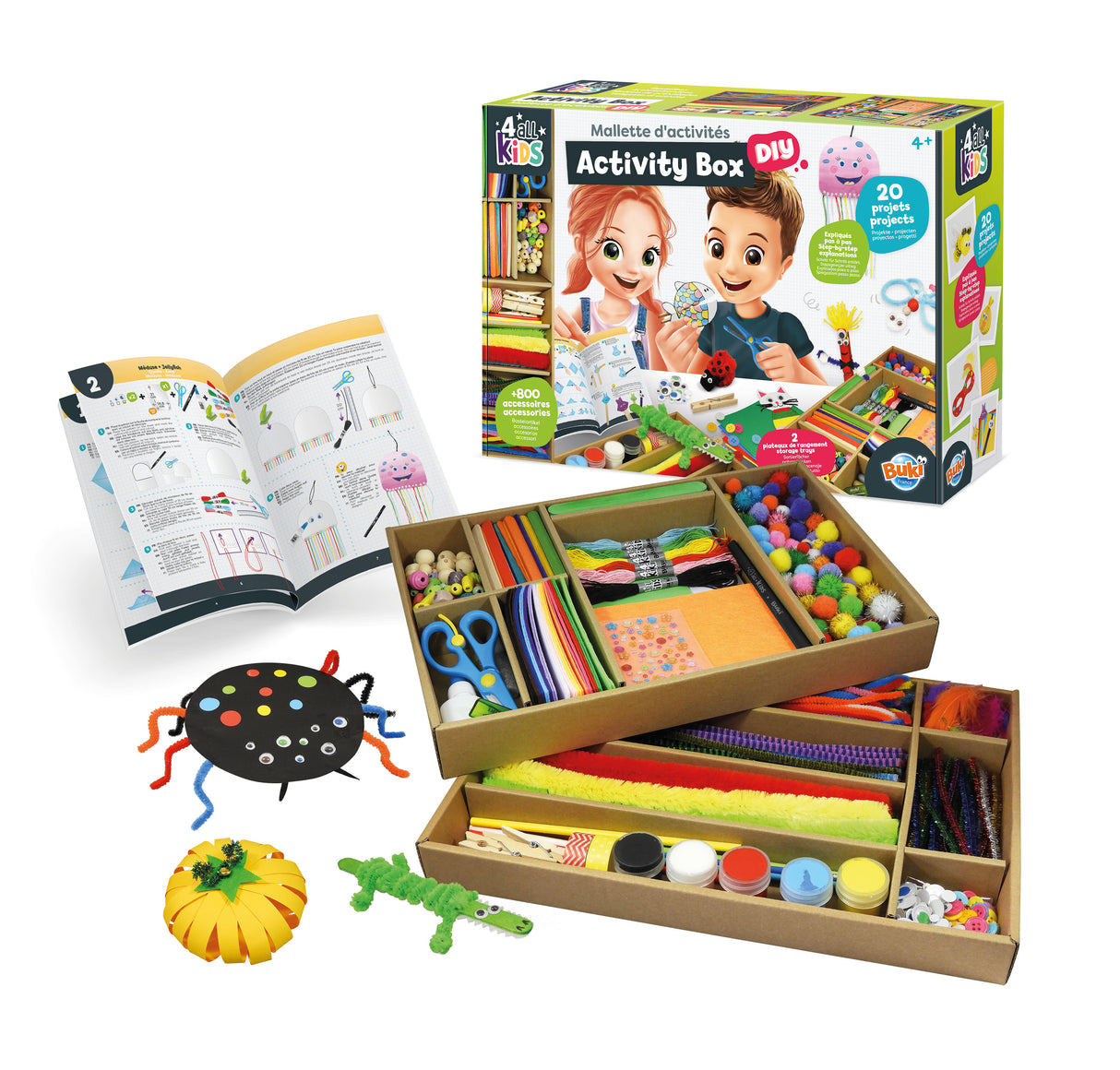 Buki Activity Set with 800+ extras FK003I