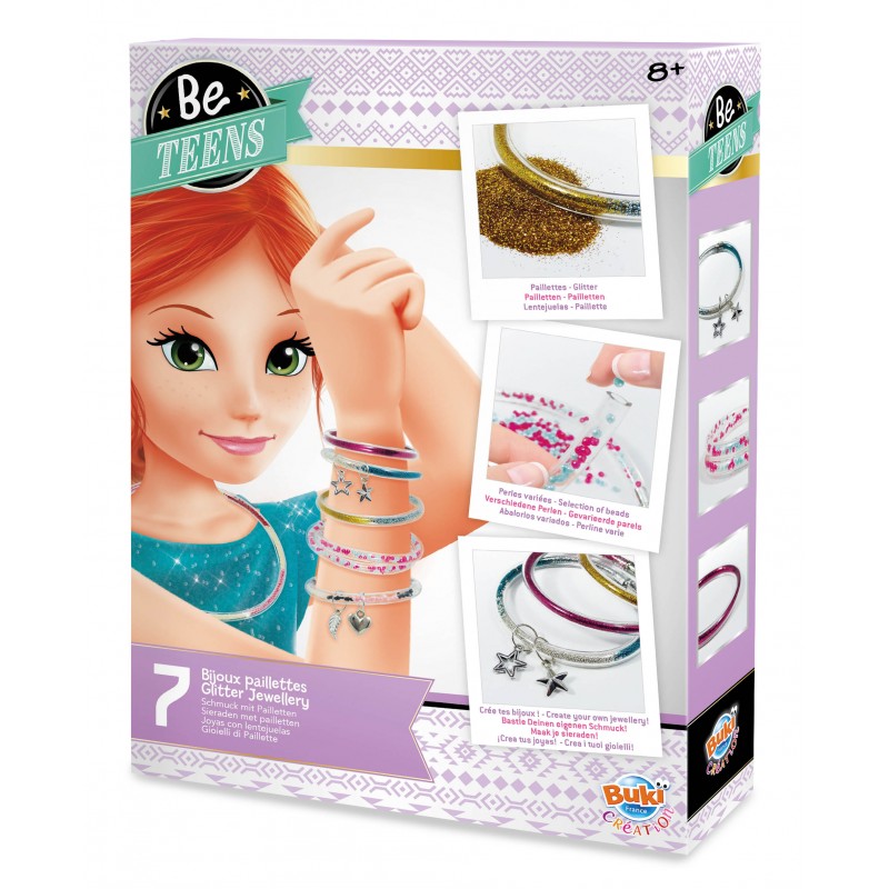 Buki Crafts Set Glitters Bracelets BE105I