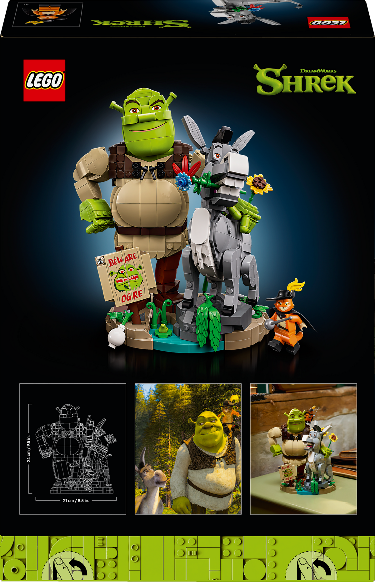 LEGO Shrek: Shrek, Donkey & Puss in Boots 72423L