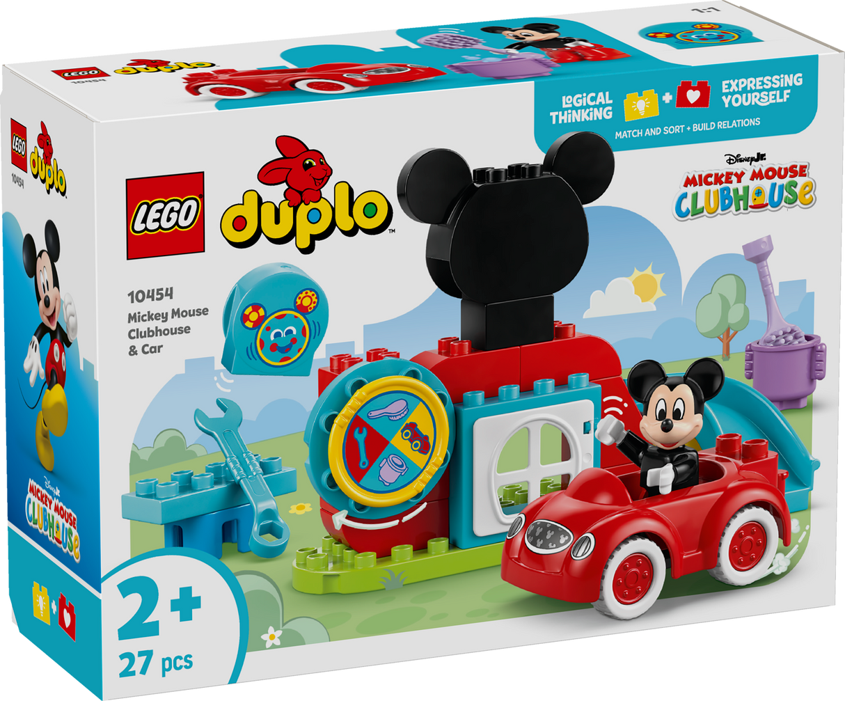 LEGO DUPLO  Mickey Mouse Clubhouse & Car 10454L
