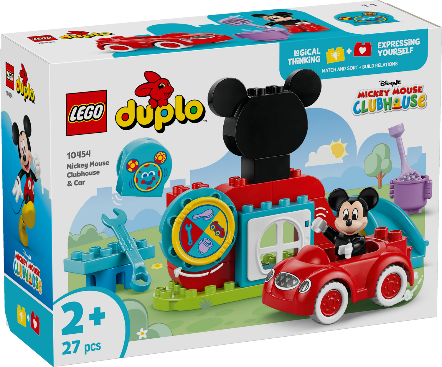 LEGO DUPLO  Mickey Mouse Clubhouse & Car 10454L
