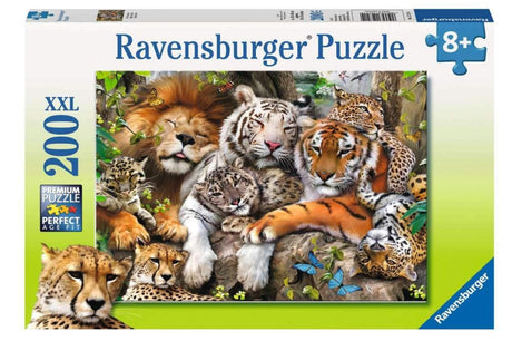Ravensburger Puzzle 200 pc Big Cat Nap 127214V