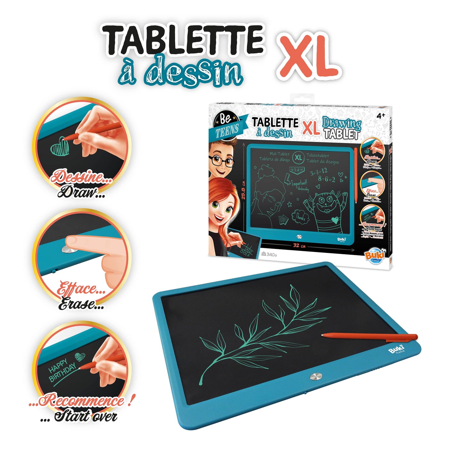 Buki Drawing Tablet XL TD002I