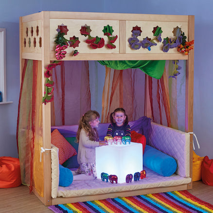 TTS Sensory Colour Changing Light Cube Table EY07230B