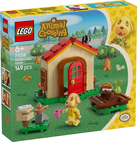 LEGO Animal Crossing Goldie's Cozy House 77058L