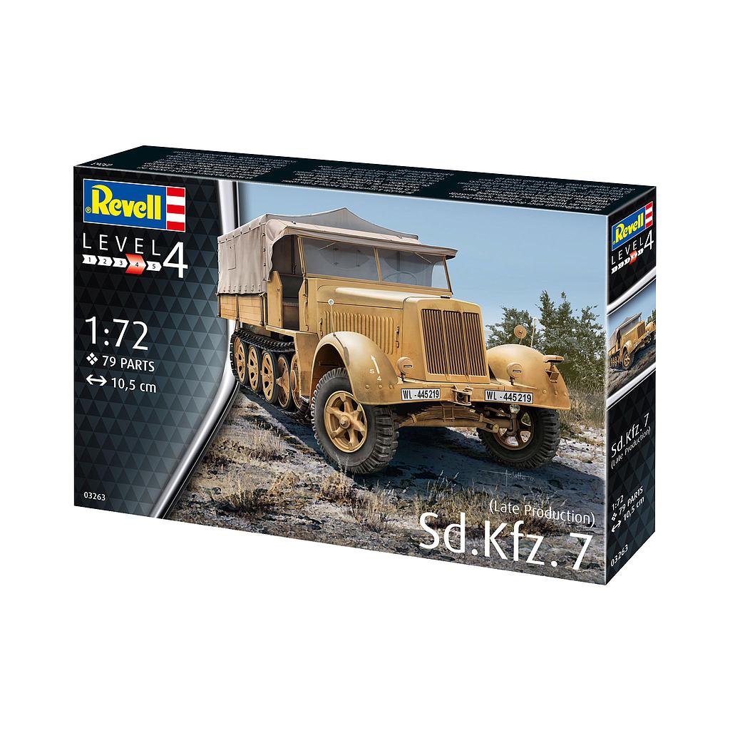 Revell Plastic Model Sd.Kfz. 7 1:72 03263R