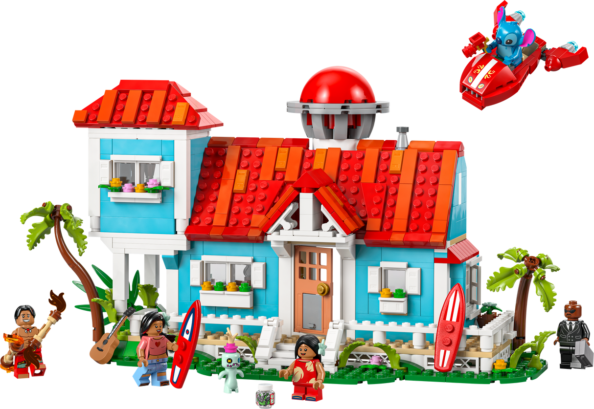 LEGO Disney Lilo and Stitch Beach House 43268L