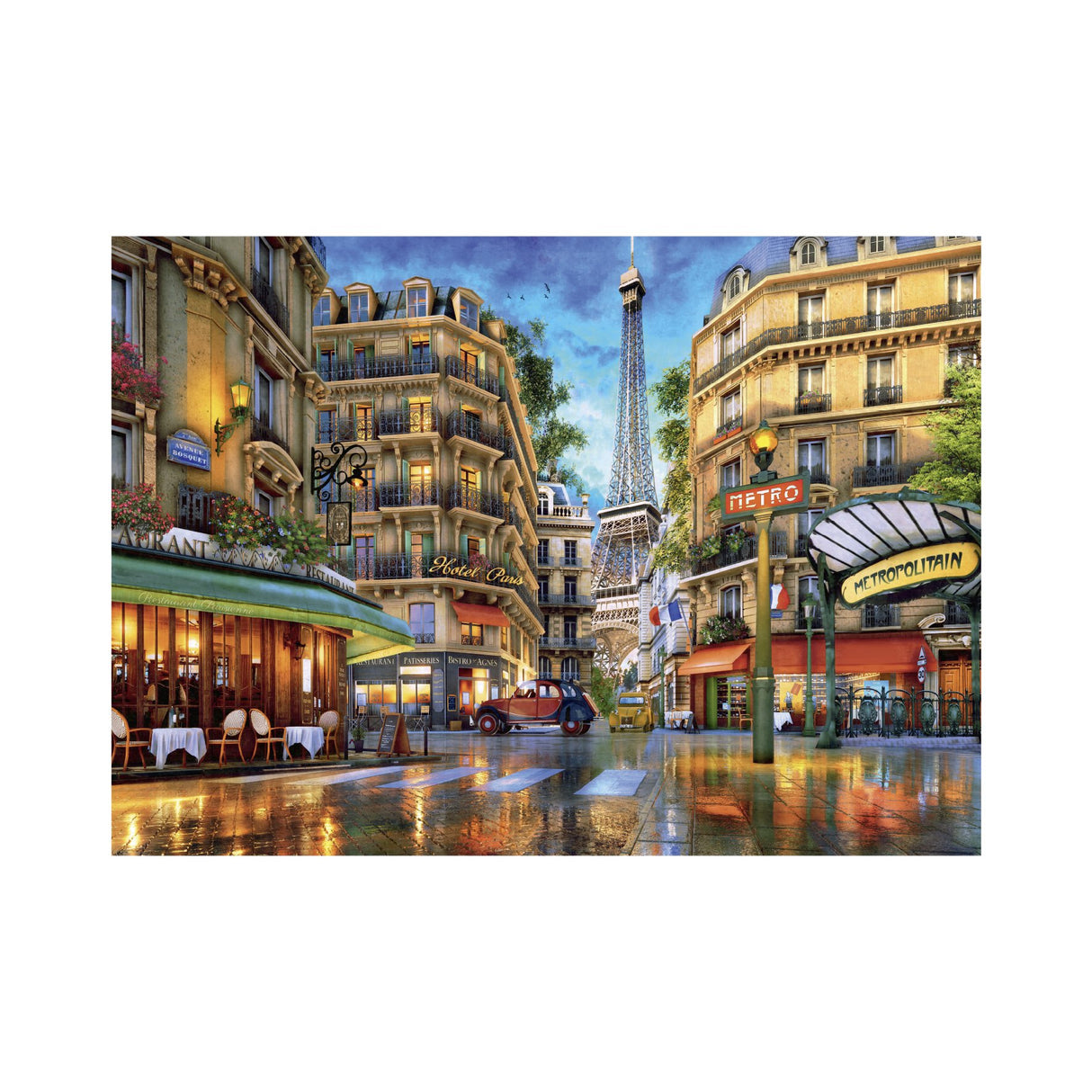 Dino Puzzle 2000 Pcs: Reflections of Paris 56140D