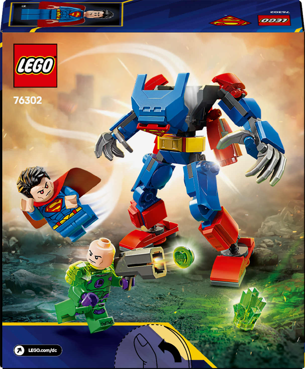 LEGO Super Heroes Superman Mech vs. Lex Luthor 76302L