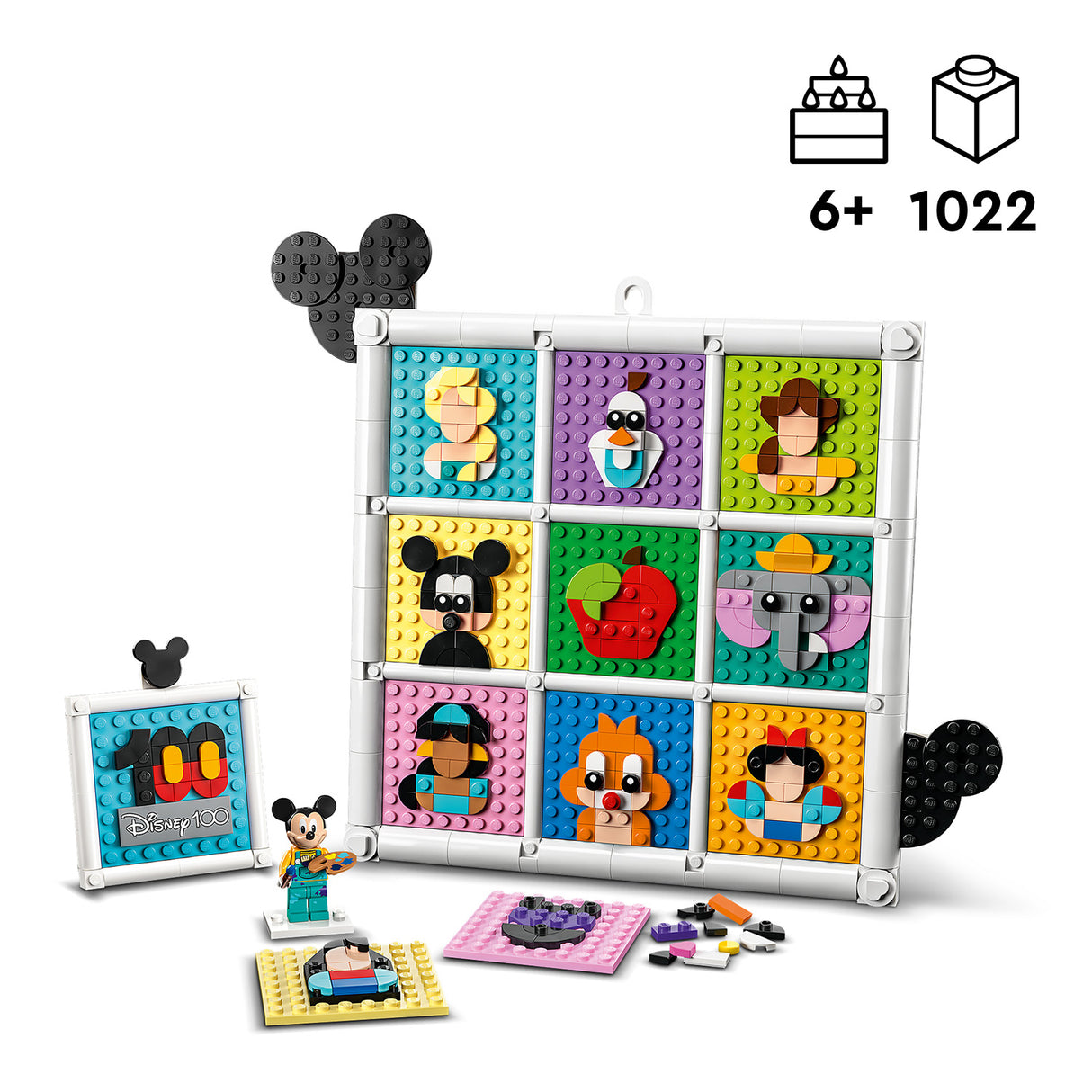 LEGO Disney 100 Years of Disney Animation Icons 43221L
