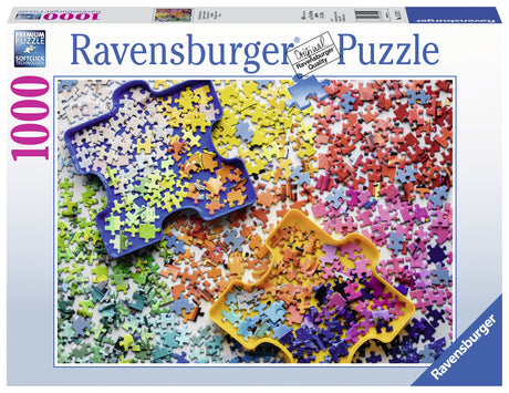 Ravensburger Puzzle 1000 pc Colourful Puzzle Pieces
 152742V