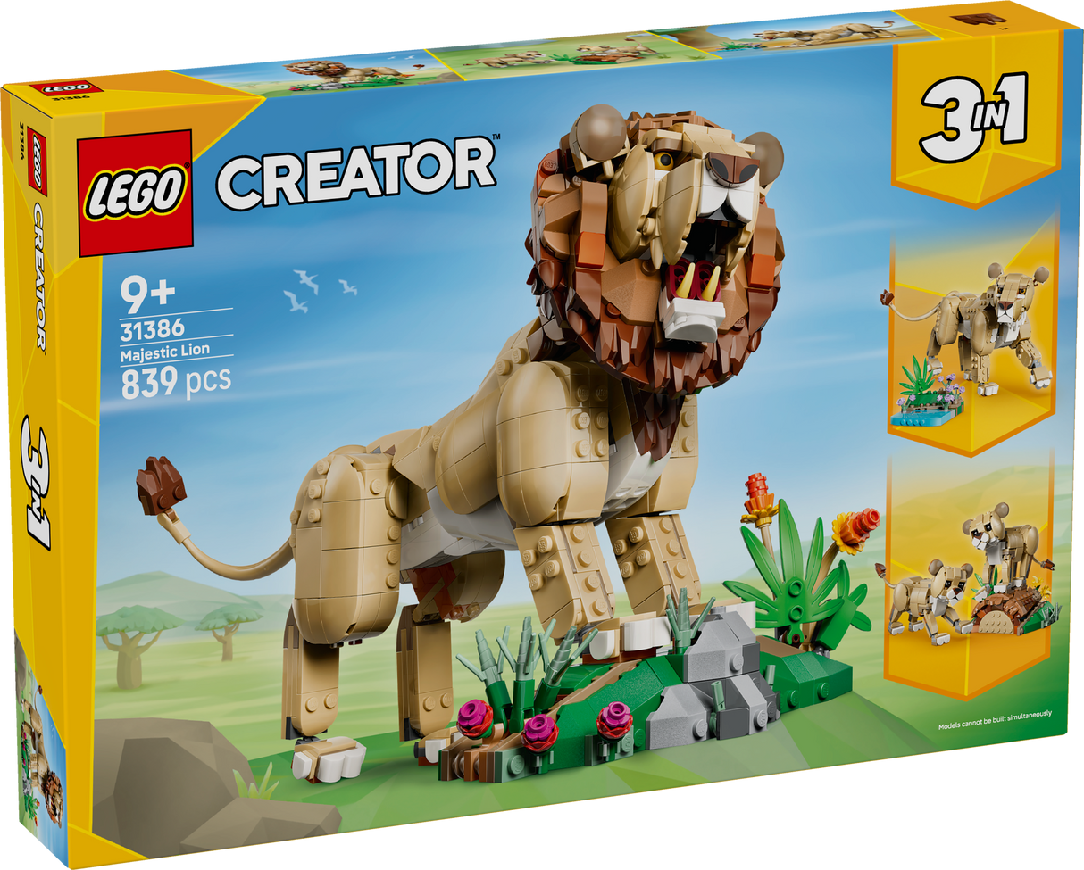 LEGO Creator ild Animals: Majestic Lion 31386L