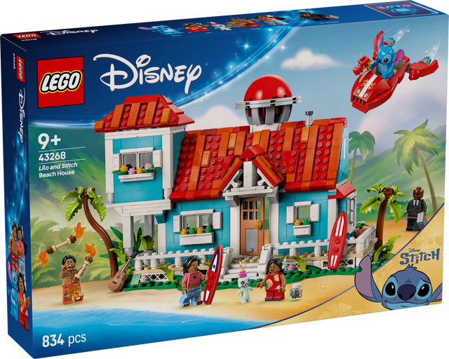 LEGO Disney Lilo and Stitch Beach House 43268L