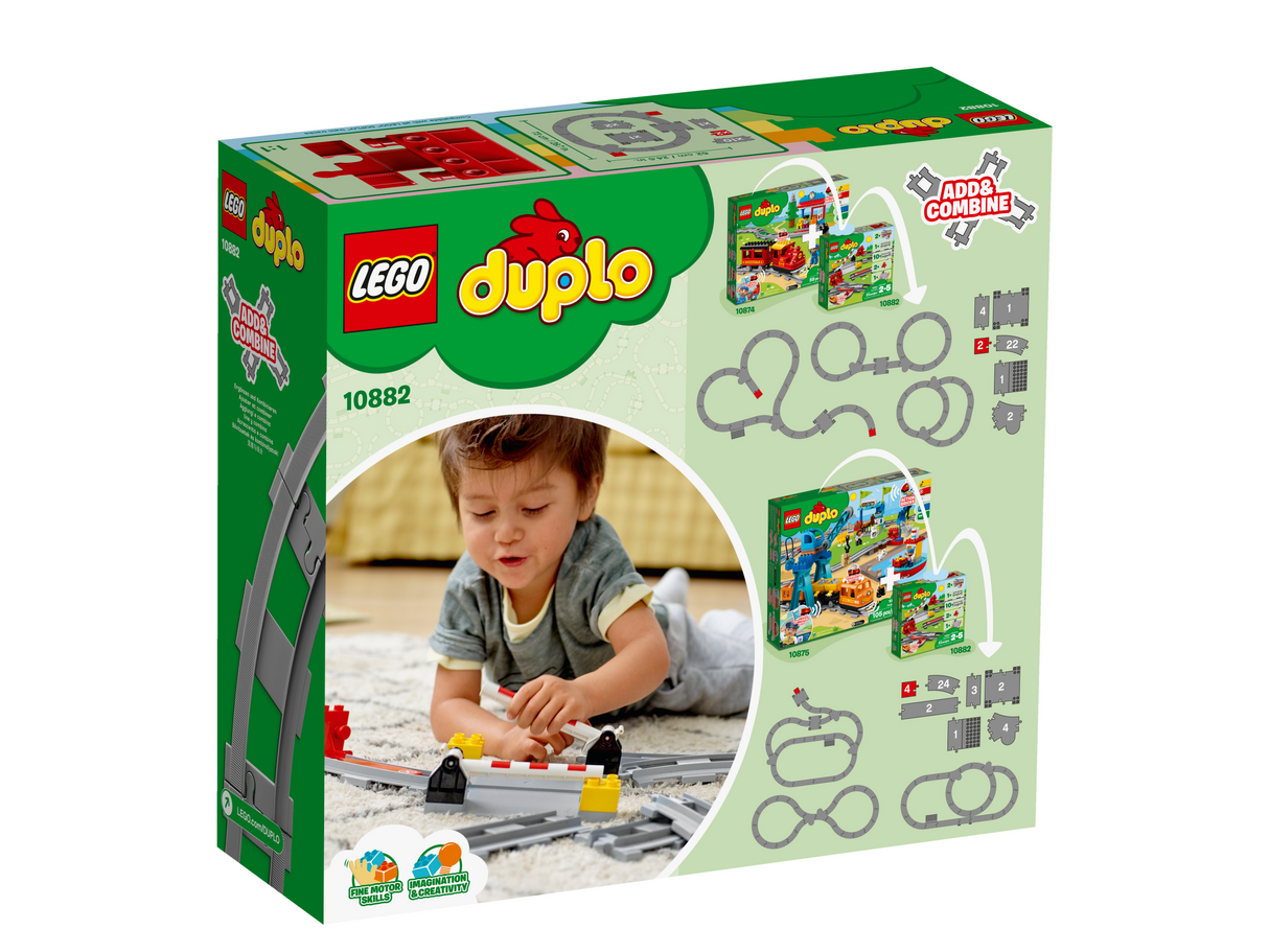 LEGO DUPLO Train Tracks 10882L