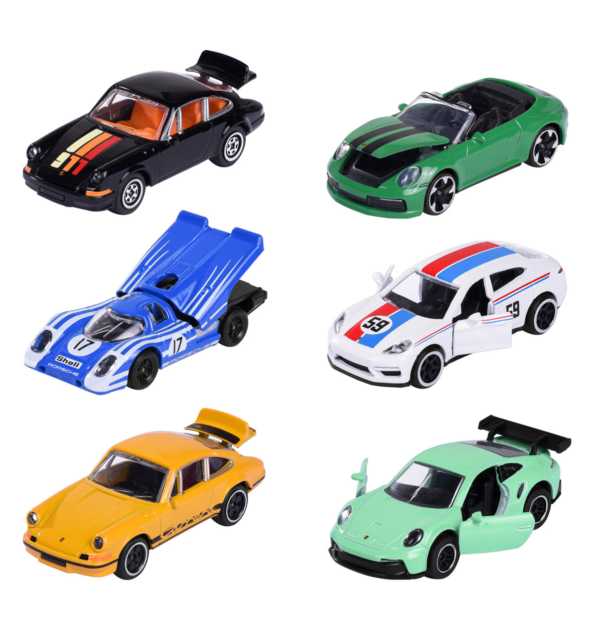 Majorette Porsche Motosport Premium 6-ass 212053062B